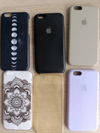 iPhone 6S 16GB Negro/Plata + Fundas