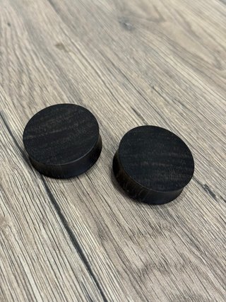 Dilatatori per lobi in legno - ear plug 38 mm