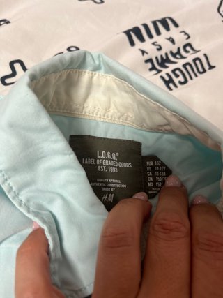 Camisas Azul y Turquesa