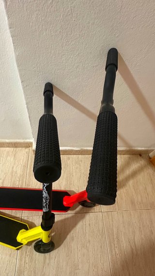 Patinete Freestyle Oxelo Amarillo y Rojo