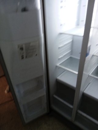 Nevera combi plateada