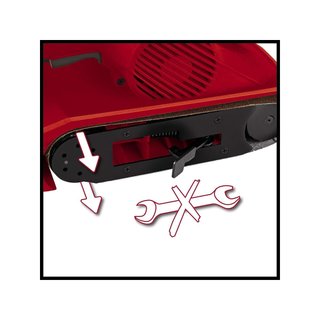 Einhell TC-BS 8038 lijadora banda potente