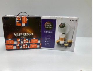 Cafetera Krups Nespresso Pixie Roja