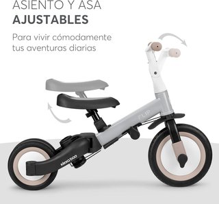 KikkaBoo Flip, Triciclo Evolutivo de Bebé 5 en 1