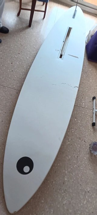Tabla de surf y windsurf blanca
