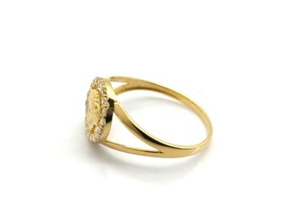 E1808477-32    Sello Oro 18k Con Circonita