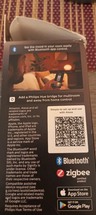 Lampadina Philips Hue E27 1100 Lumen Bianca