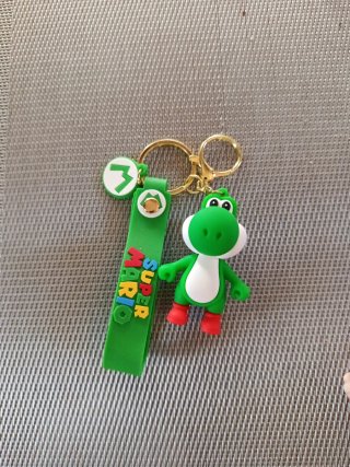 Llavero Yoshi Super Mario Verde