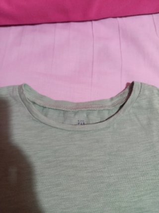 T-shirt bambina verde 5 anni