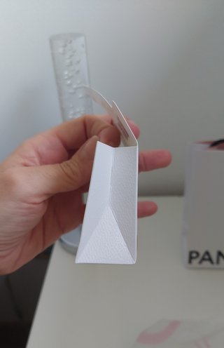 Bolsa y caja Pandora vacía