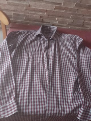 Camicia a quadri cedar word state Uomo