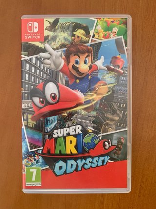 Super Mario Odyssey - Nintendo Switch - Completo