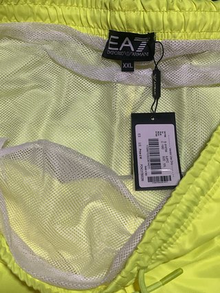 Bañadores EA7 Amarillo Flúor Talla XXL