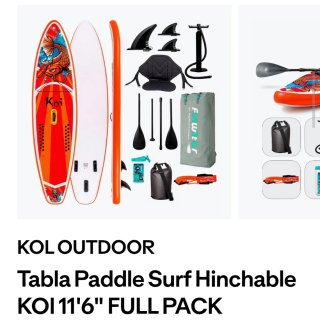 Tabla Paddle Surf Hinchable Dragón
