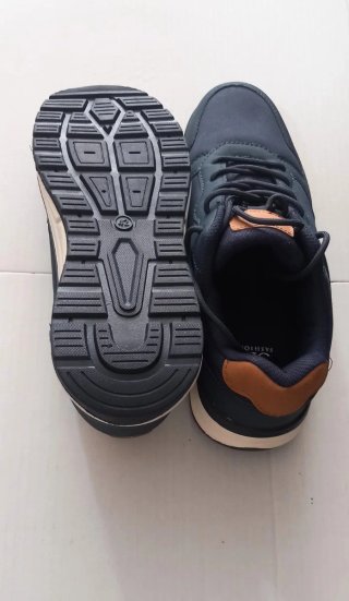 Zapatillas Hombre Talla 42 Azul/Marrón nuevos