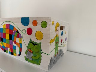 Caja de almacenaje infantil