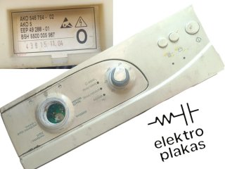 Módulo Electrónico Lavadora BSH AKO 546 754-02