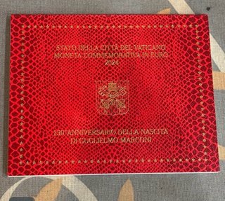2 euro Vaticano Marconi, M Angel, Vacante, Jubileo