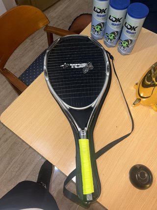 Raqueta de tenis LDK con funda