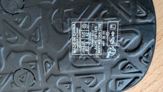Chanclas Quiksilver Negras Nuevas