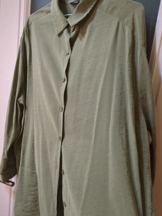 Blusa Zara amplia modal talla XS .