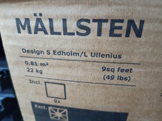 Baldosa MÄLLSTEN + base de plástico