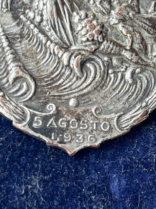 Medalla Guerra Civil 5 Agosto 1936