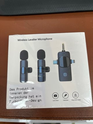 Micrófono Lavalier Inalámbrico 1 a 1#332775