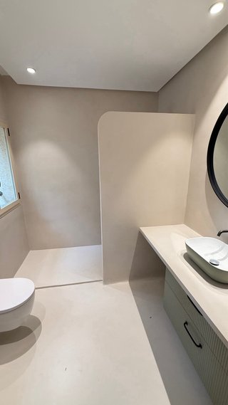 Microcemento para baños y cocinas