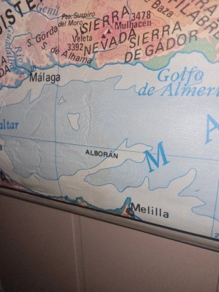 Mapa España Físico/Político Edigol 1988