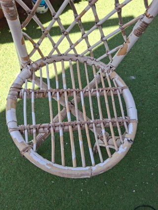 Silla de mimbre para restaurar