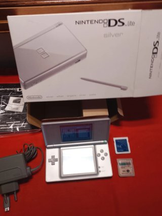 Nintendo DS Lite Argento/Bianco