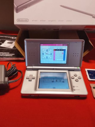 Nintendo DS Lite Argento/Bianco