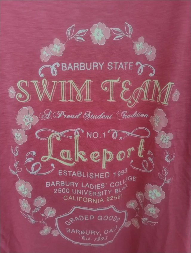 Camiseta rosa