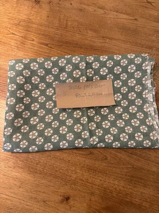 Tecido 100% linho estampado , Novo