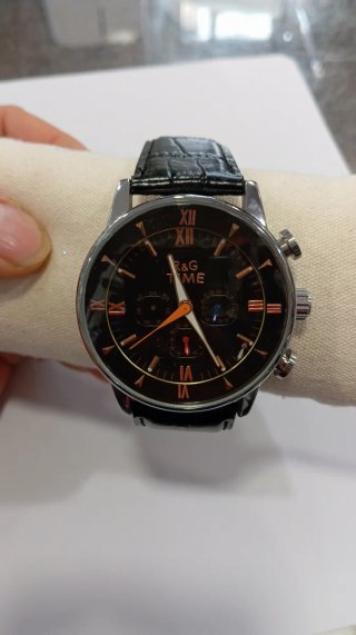 Orologio R&G TIME Automatico Nero Oro