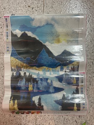 4x Kits Pintura Diamante 4D Luna