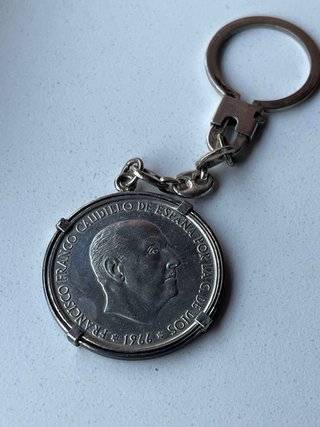 Llavero Moneda 100 Pesetas