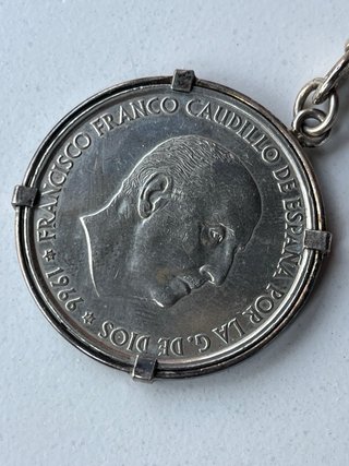 Llavero Moneda 100 Pesetas