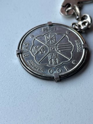 Llavero Moneda 100 Pesetas