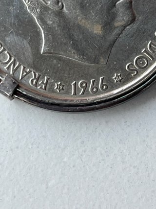 Llavero Moneda 100 Pesetas