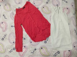 Lote 2 Blusas Stradivarius y Shana Talla S/M
