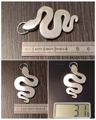 Antiguo Colgante Dodo Pomellato Plata Esterlina