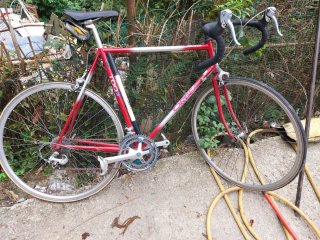 Bicicleta de carretera Orbea Roja