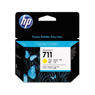 HP 711 Cartucho tinta negro plotter
