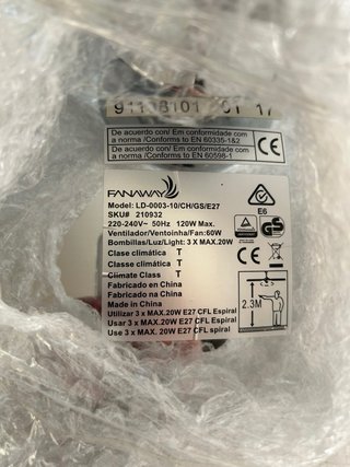 2 Ventiladores FANAWAY EVO 2 Abatibles