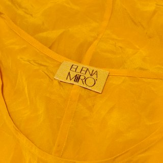 Top Amarillo Mostaza Elena Mirò Talla L