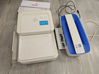 2 Stampanti HP (Blu/Bianco)