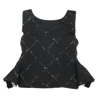 CHANEL New Travel line Backpack Nylon Black CC