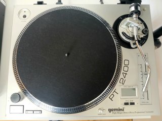 Plato DJ Gemini PT 2400 Profesional